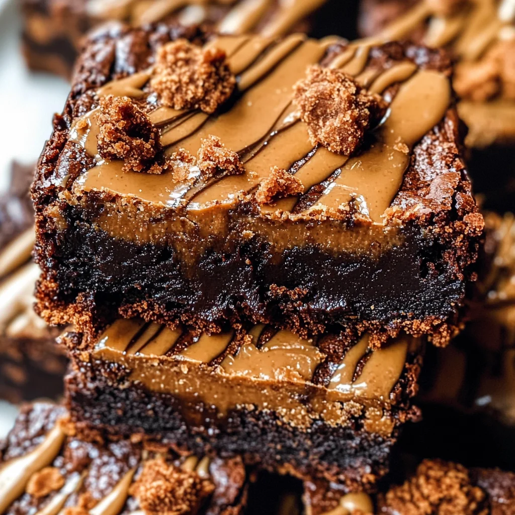 Biscoff Brownies
