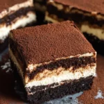 Easy Fudgy Tiramisu Brownies