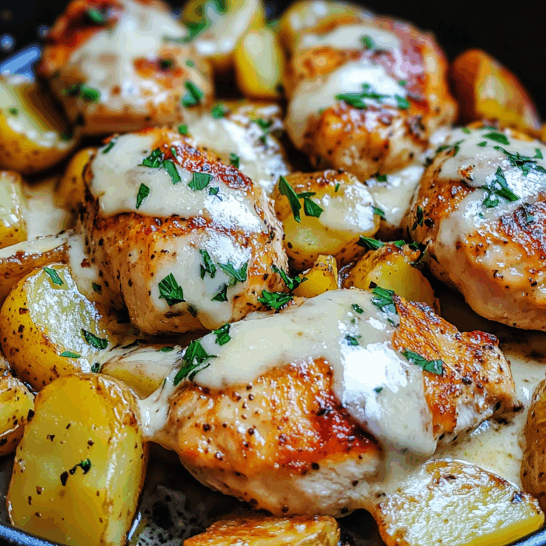 Chicken Potatoes Garlic Parmesan