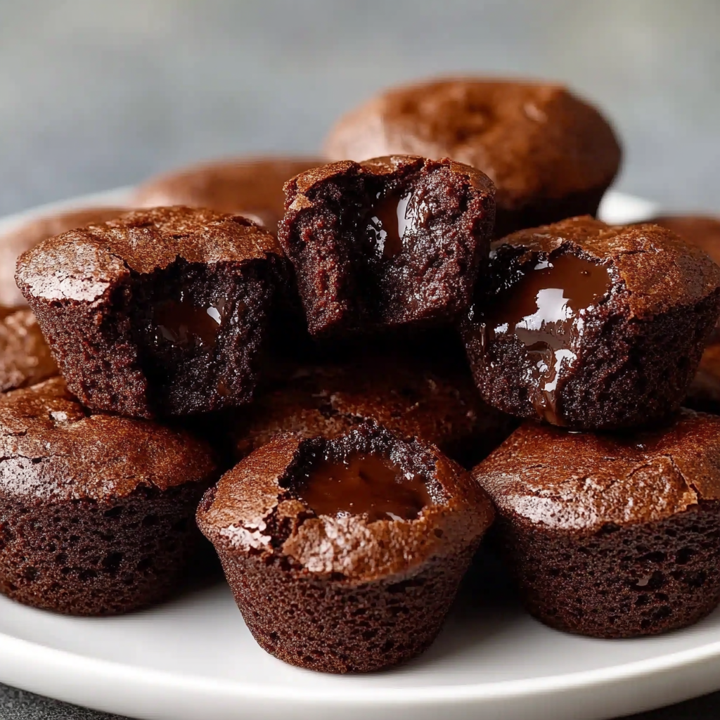 Fudgy Espresso Brownie Bites Recipe