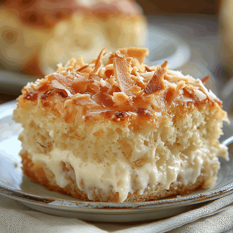 Coconut Cheesecake Pudding