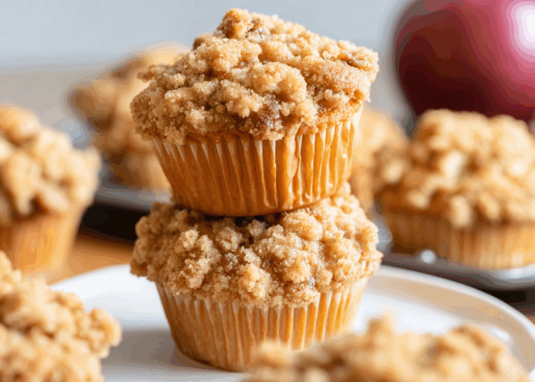 Apple Crumble Muffins