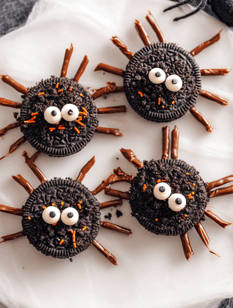 Oreo Spider Halloween Cookies