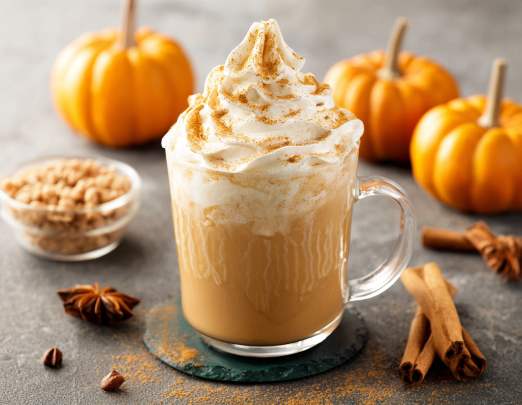 Starbucks Pumpkin Spice Whipped Cream